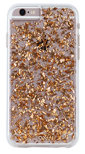 5056036646649 - CASE-MATE CELL PHONE KARAT GOLD FLAKE CASE FOR IPHONE 6 / 6S - RETAIL PACKAGING - ROSE GOLD