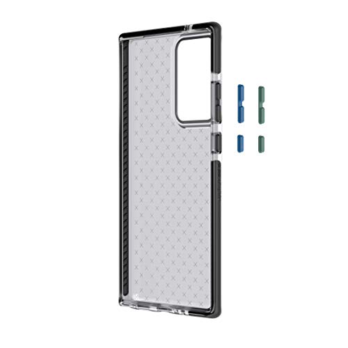5056234760444 - TECH21 EVO CHECK FOR SAMSUNG GALAXY NOTE20 ULTRA 5G PHONE CASE - HYGIENICALLY CLEAN GERM FIGHTING ANTIMICROBIAL PROPERTIES WITH 12FT DROP PROTECTION