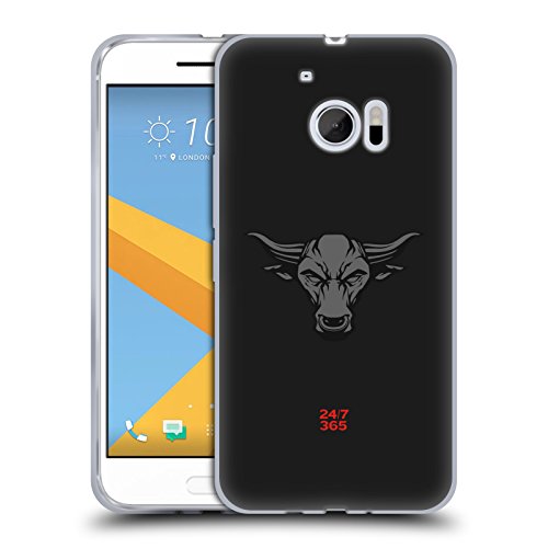5057413928228 - OFFICIAL WWE BRAHMA BULL THE ROCK SOFT GEL CASE FOR HTC 10