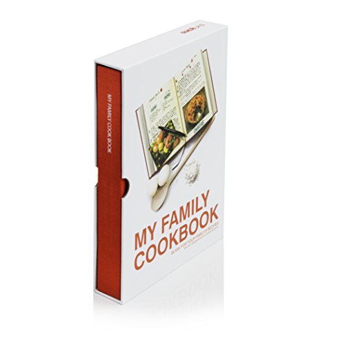 5060043064655 - SUCK UK MY FAMILY COOKBOOK - RECIPE NOTEBOOK, RED