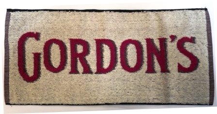 5060043681074 - GORDONS GIN COTTON BAR TOWEL