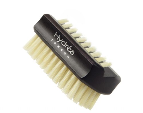 5060067463908 - HYDREA LONDON DUAL SIDED ROSEWOOD NAIL BRUSH NATURAL BRISTLE WRH1 TRAVEL SIZE