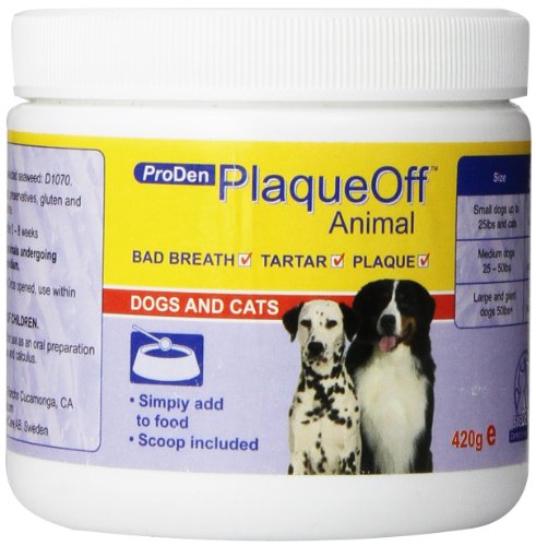 5060073040070 - PRODEN PLAQUEOFF DENTAL CARE FOR DOGS AND CATS, 420GM