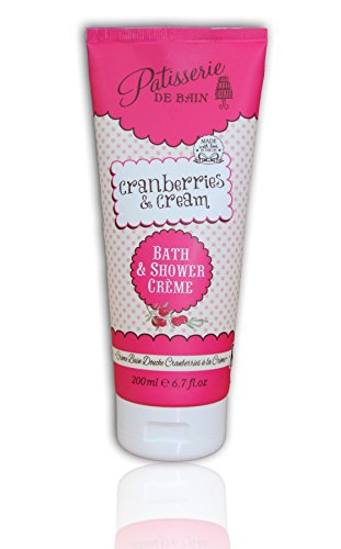 5060082257650 - ROSE AND CO PATISSERIE DE BAIN CRANBERRIES AND CREAM BATH AND SHOWER CRÈME 200ML