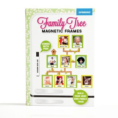 5060096194170 - SPINNING HAT FAMILY TREE MAGNETIC FRAMES FOR REFRIGERATOR