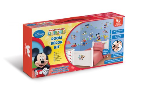 5060107041448 - WALL TATTOO - DISNEY MICKEY MOUSE CLUBHOUSE