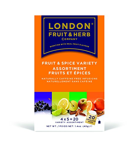 5060123607970 - LONDON FRUIT & HERB COMPANY - FRUIT 'N SPICE VARIETY PACK (20 TEA BAGS)
