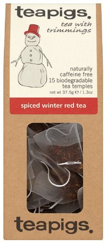 5060136750182 - TEAPIGS SPICED WINTER RED TEA 37.5 G (PACK OF 1, TOTAL 15 TEA BAGS)