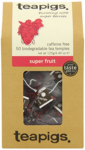 5060136753053 - TEAPIGS SUPER FRUIT TEA 125 G (PACK OF 1, TOTAL 50 TEA BAGS)