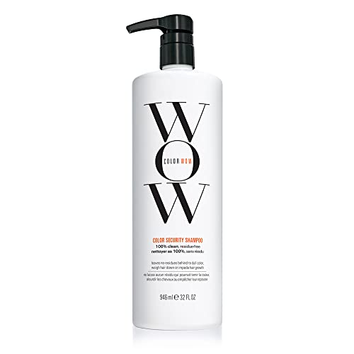 5060150185175 - COLOR WOW COLOR SECURITY SHAMPOO - SULFATE FREE SHAMPOO FOR COLOR TREATED HAIR – BEST PROFESSIONAL HAIR CARE FOR HEALTHY HAIR – PARABEN FREE SALON QUALITY SHAMPOO - SAFE FOR ALL HAIR TYPES AND COLORS