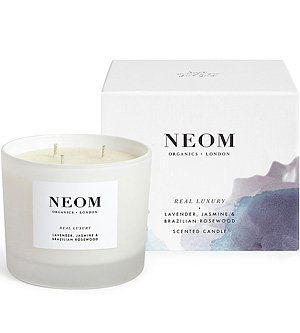 5060150363283 - 3 WICK CANDLE REAL LUXURY 420 G BY NEOM
