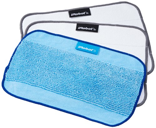5060155408804 - 3-PACK MICROFIBER CLEANING CLOTHS, MIXED FOR BRAAVA FLOOR MOPPING ROBOT