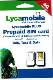 5060172543106 - LYCA MOBILE TRIPLE PUNCH REGULAR, MICRO AND NANO ALL IN ONE SIM CARD