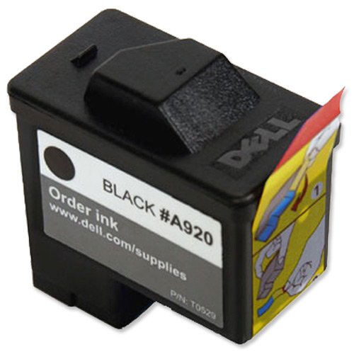 5060176843332 - DELL COMPUTER T0529 1 STANDARD CAPACITY BLACK INK CARTRIDGE FOR A920/720