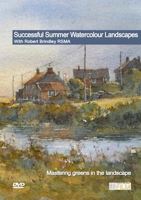 5060177570459 - SUCCESSFUL SUMMER WATERCOLOUR LANDSCAPES DVD WITH ROBERT BRINDLEY RSMA