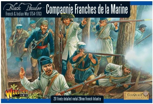 5060200847282 - WARLORD GAMES BLACK POWDER FRENCH COMPAGNIE FRANCHES DE LA MARINE ARMY SOLDIERS