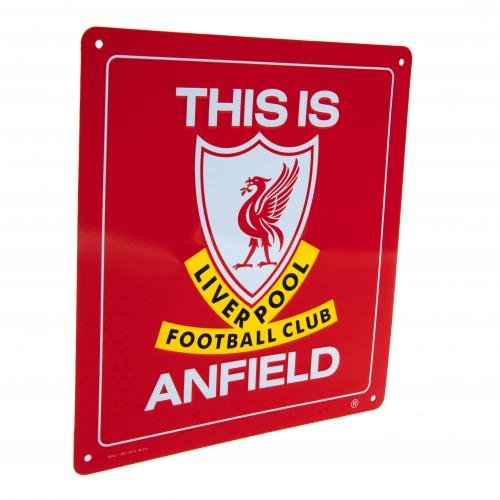 5060231006757 - LIVERPOOL FC - THIS IS ANFIELD OFFICIAL METAL SIGN