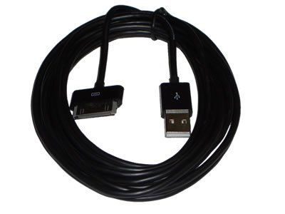 5060263024354 - IXIUM BLACK PREMIUM 3M 3 METER EXTRA LONG QUALITY USB SYNC CHARGER DATA CABLE FOR APPLE IPHONE 4 4G 4S 3GS 3G 2G IPOD TOUCH 2 3 4 2ND 3RD 4TH GEN IPAD 1 & 2 32GB 64GB IPOD CLASSIC NANO MINI SHUFFLE (BLACK)