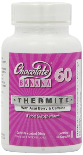5060281400109 - CHOCOLATE BANANA THERMITE WITH ACAI BERRY AND CAFFEINE - PACK OF 60 CAPSULES