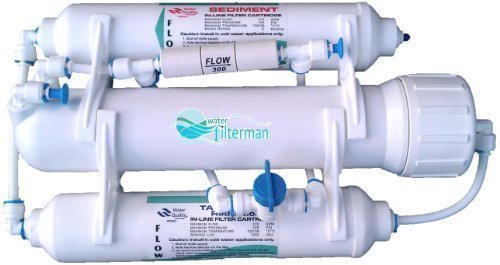 5060282122741 - WATERFILTERMANLTD COMPACT 3 STAGE REVERSE OSMOSIS WATER FILTER FOR AQUARIUM, MARINE, DISCUS, TROPICAL FISH