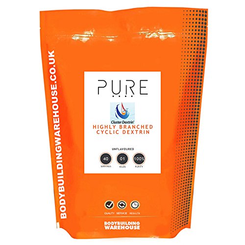 5060292834900 - PURE HIGHLY BRANCHED CYCLIC DEXTRIN (CLUSTER DEXTRINÂ®) - UNFLAVOURED - 1KG