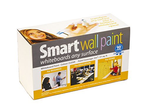 5060317740858 - WHITEBOARD PAINT 2M² - 21 SQ FT - CLEAR