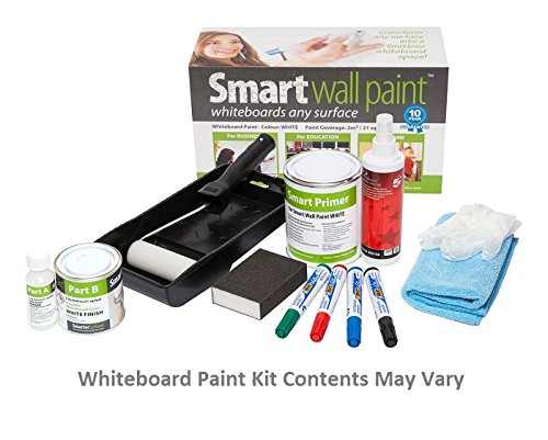 5060317741770 - WHITEBOARD PAINT + ACCESSORIES - 21FT² WHITE