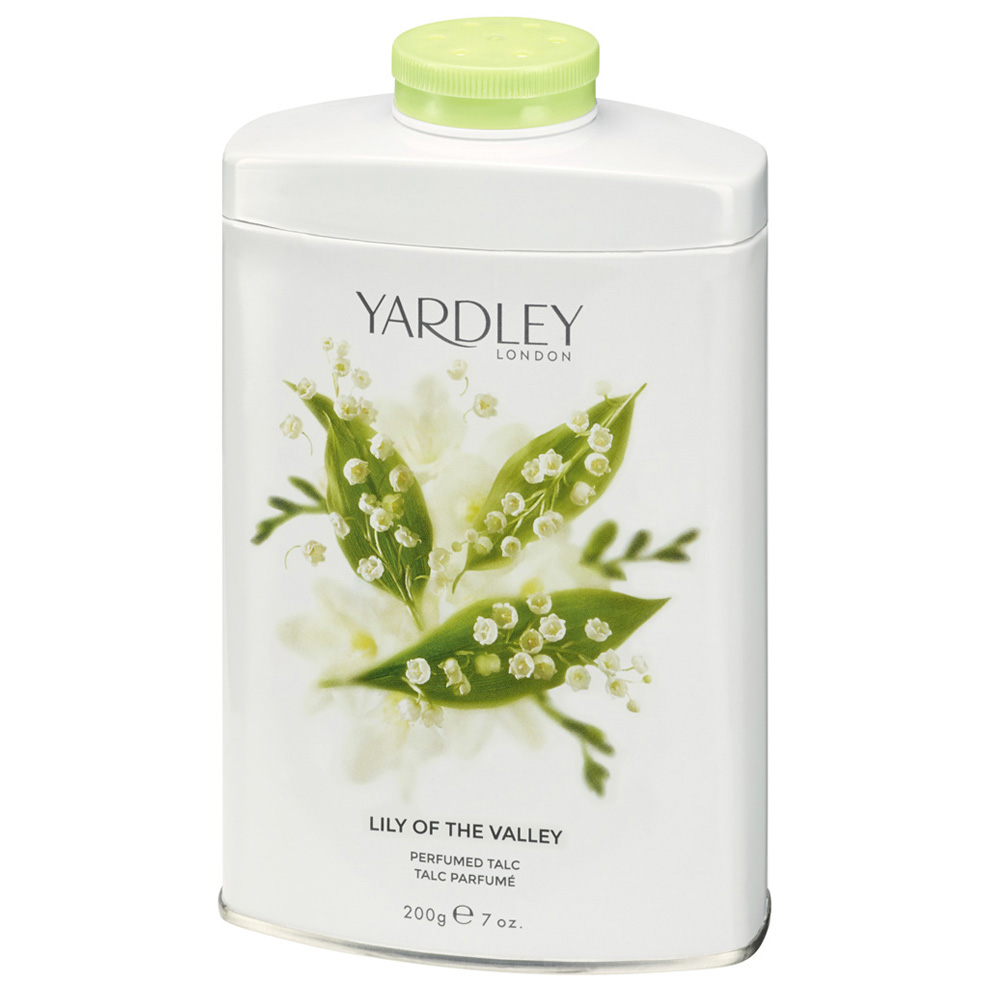 5060322952352 - YARDLEY LONDON LILY OF THE VALLEY PERFUMED TALC 200G