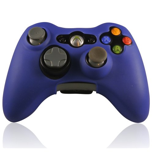 5060385640272 - LUPO BLUE XBOX 360 CONTROLLER SILICONE SKIN GRIP COVER
