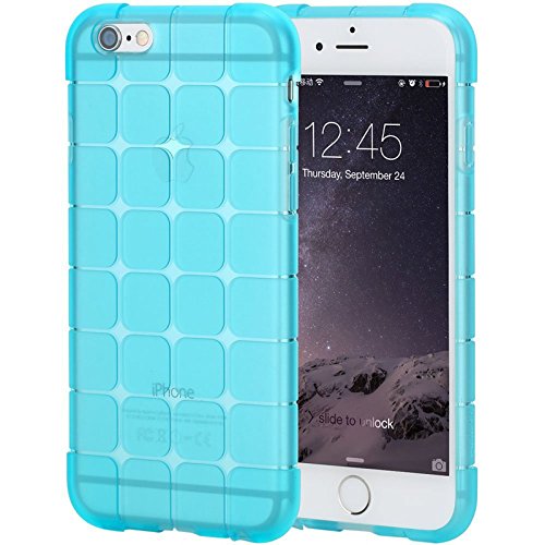 5060385642306 - LUPO® IPHONE 6 6S 6 PLUS 6S PLUS 5 5S 5C SILICONE TRANSPARENT CASE COVER FLEXIBLE ULTRA THIN SOFT RUBBER SHOCKPROOF DROP TPU PROTECTION CUBEE GEL SERIES