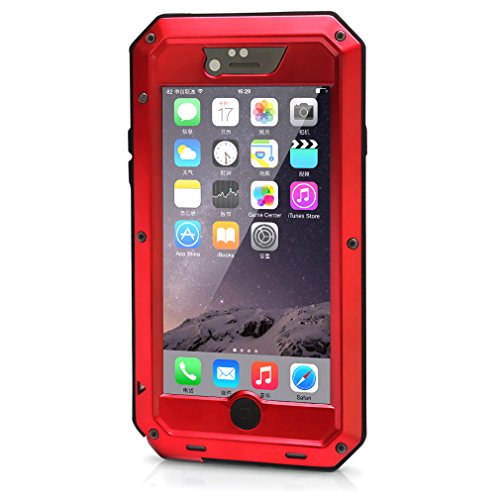 5060395603748 - GENERIC WATERPROOF SHOCKPROOF DUST PROOF CASE FOR IPHONE 4.7 RED
