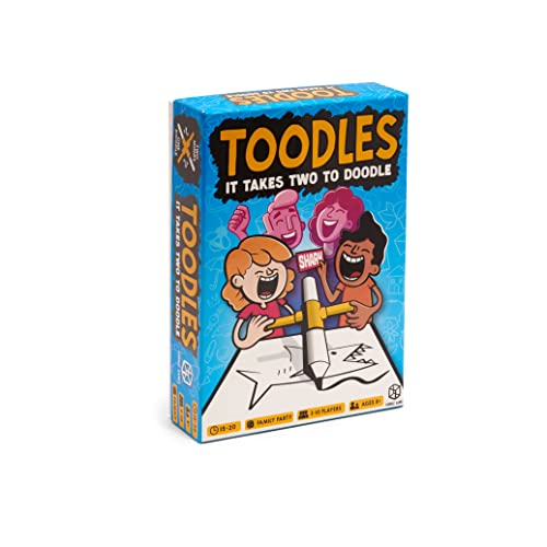 5060959630043 - TOODLES PARTY GAME | HILARIOUS DRAWING GAME FOR GAME NIGHT | COOPERATIVE GAME | FUN FAMILY GAME FOR KIDS AND ADULTS | AGES 8+ | 3-10 PLAYERS | AVERAGE PLAYTIME 15-20 MINUTES | MADE BY FORMAT GAMES