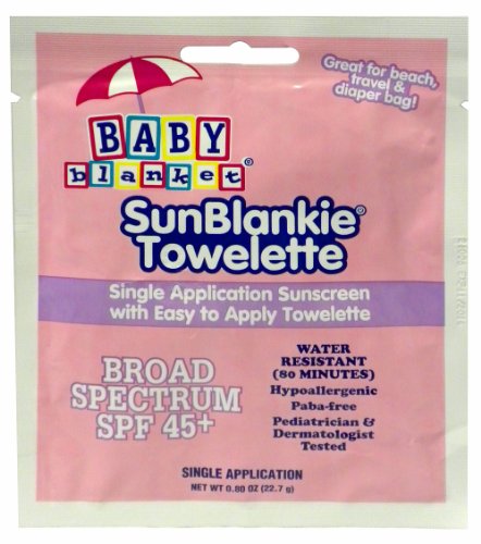 0050778145014 - SUNBLANKIE SUNSCREEN TOWELETTE FOR BABIES SPF 45+
