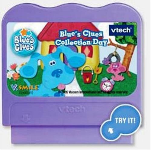 0050803924003 - VTECH V.SMILE BLUE'S CLUES COLLECTION DAY ELECTRONIC SOFTWARE AND BOOKS
