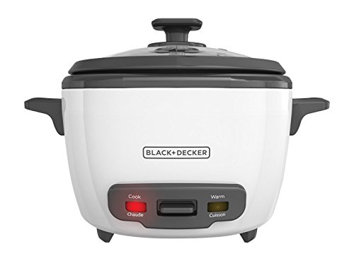 0050875815711 - BLACK+DECKER RC516 8-CUP DRY/16-CUP COOKED RICE COOKER, WHITE