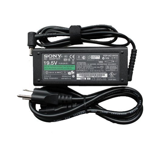 0508967560723 - SONY OEM AC ADAPTER POWER CORD CHARGER FOR SONY VAIO VGP-AC19V32 / VGP-AC19V36