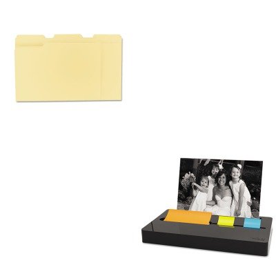 0510000622473 - KITMMMPH100BKUNV12113 - VALUE KIT - POST-IT POP-UP NOTE/FLAG DISPENSER PLUS PHOTO FRAME WITH 3 X 3 PAD (MMMPH100BK) AND UNIVERSAL FILE FOLDERS (UNV12113)