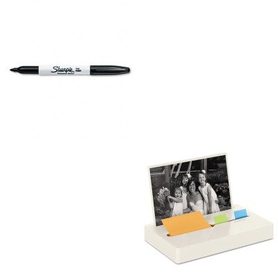 0510000678944 - KITMMMPH100WHSAN30001 - VALUE KIT - POST-IT POP-UP NOTE/FLAG DISPENSER PLUS PHOTO FRAME WITH 3 X 3 PAD (MMMPH100WH) AND SHARPIE PERMANENT MARKER (SAN30001)
