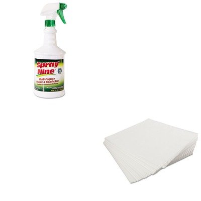 0510001381232 - KITITW26832KIM33330 - VALUE KIT - KIMBERLY CLARK KIMTECH PURE W4 DRY WIPERS (KIM33330) AND ITW DYMON MULTIPURPOSE CLEANER (ITW26832)