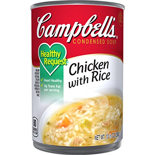 0051000152510 - CAMPBELL'S HEALTHY REQUEST CONDENSED SOUP, CHICKEN WITH RICE, 10.5 OUNCE (PACK OF 12)