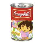 0051000155894 - HEALTY KIDS DORA THE EXPLORER KIDS SHAPED PASTA WITH CHICKEN BROTH CONDENSED SOUP