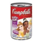 0051000180025 - HEALTHY KIDS DISNEY PRINCESS SHAPED PASTA IN CHICKEN BROTH CONDENSED SOUP