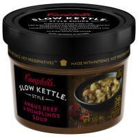 0051000205452 - CAMPBELL'S SLOW KETTLE STYLE ANGUS BEEF & DUMPLINGS SOUP (CASE OF 4)