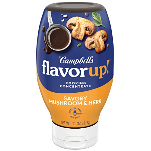 0051000284488 - CAMPBELL’S FLAVORUP! SAVORY MUSHROOM AND HERB COOKING CONCENTRATE, 11 OUNCE BOTTLE