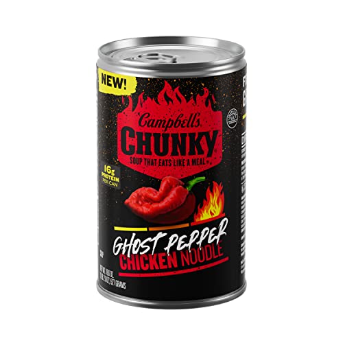 0051000287410 - CAMPBELL’S CHUNKY SOUP, GHOST PEPPER CHICKEN NOODLE SOUP, 18.6 OZ CAN