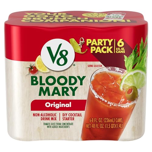 0051000289148 - V8 BLOODY MARY MIX, 8 FL OZ CAN (PACK OF 6)