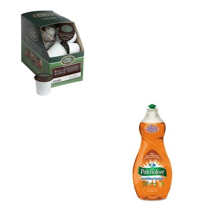 0510003717565 - KITCPM46113EAGMT6501 - VALUE KIT - GREEN MOUNTAIN COFFEE ROASTERS REGULAR VARIETY PACK COFFEE K-CUPS (GMT6501) AND ULTRA PALMOLIVE ANTIBACTERIAL DISHWASHING LIQUID (CPM46113EA)
