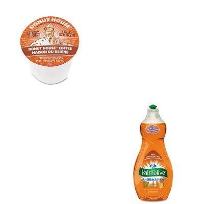 0510003721876 - KITCPM46113EAGMT6534 - VALUE KIT - GREEN MOUNTAIN COFFEE ROASTERS DONUT HOUSE COFFEE K-CUPS (GMT6534) AND ULTRA PALMOLIVE ANTIBACTERIAL DISHWASHING LIQUID (CPM46113EA)