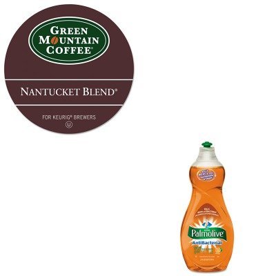 0510003754720 - KITCPM46113EAGMT6663 - VALUE KIT - GREEN MOUNTAIN COFFEE ROASTERS NANTUCKET BLEND COFFEE K-CUPS (GMT6663) AND ULTRA PALMOLIVE ANTIBACTERIAL DISHWASHING LIQUID (CPM46113EA)