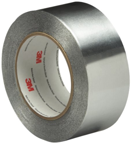 0051111078129 - 3M FOIL TAPE 3381 SILVER, 1.88 IN X 50 YD 2.7 MIL (PACK OF 1)